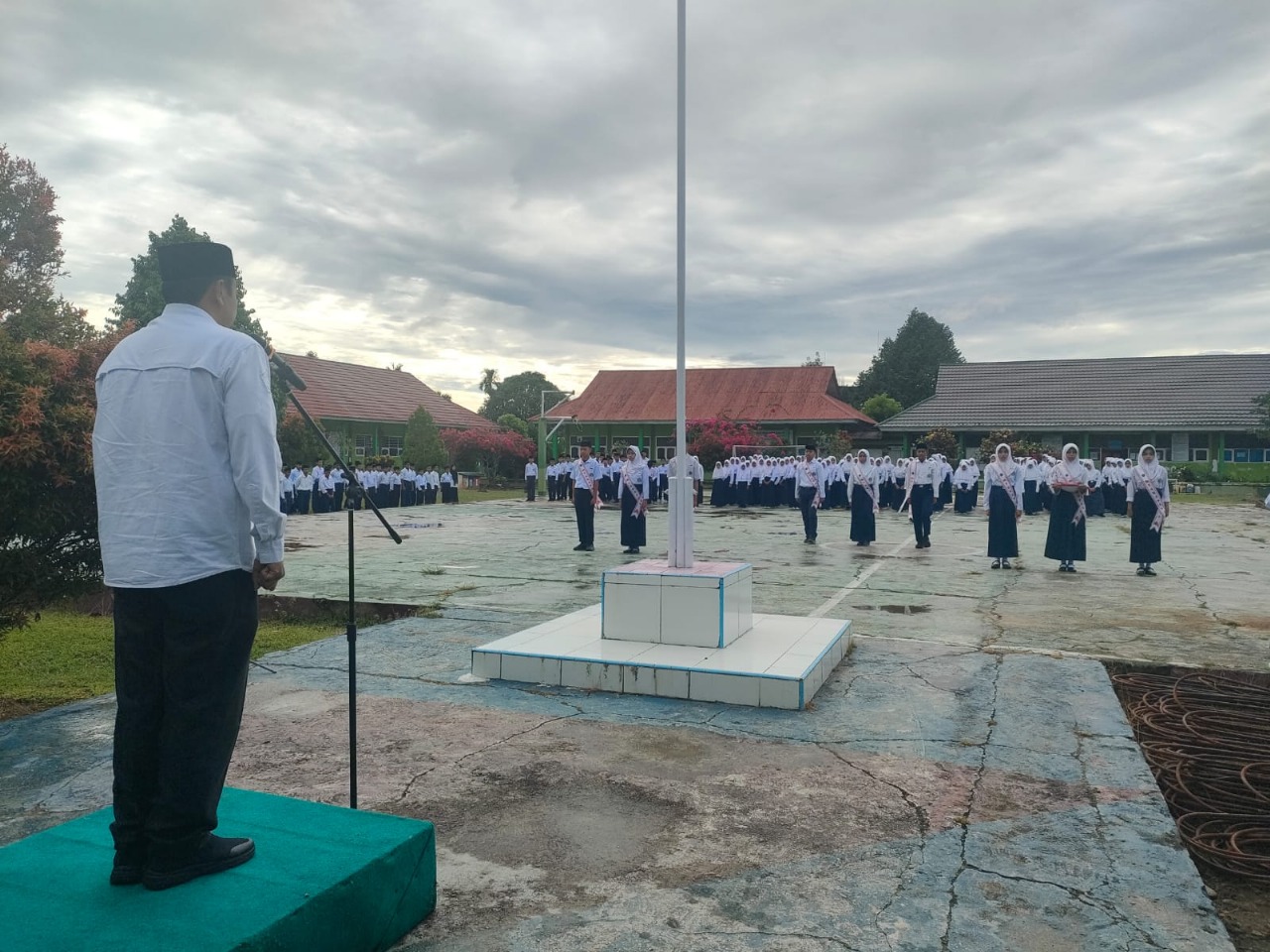 Upacara Bersama Bapak KanKemenag Kab. Poso